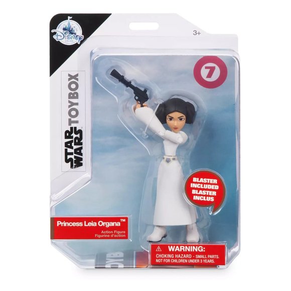 Disney Star Wars Toybox Princess Leia Organa Action Figure T-242 A New Hope - Picture 4 of 4